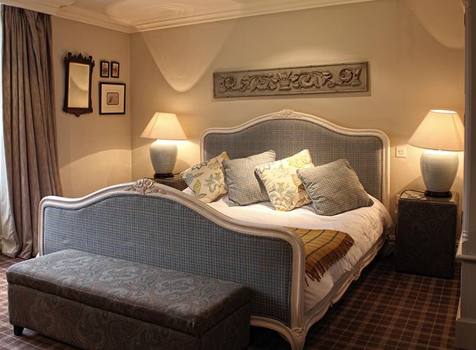 A shot of one of the bedrooms at the Spread Eagle